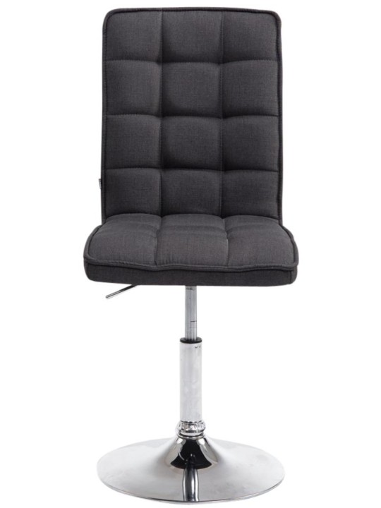 Set van 2 eetkamerstoelen Peking V2 stof, donkergrijs Set van 2 eetkamerstoelen Peking V2 stof, donkergrijs