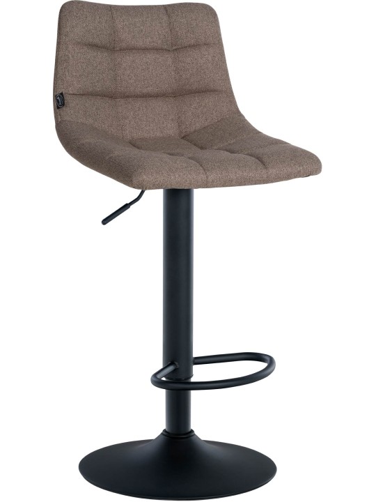 Barkruk Jerry stof, taupe