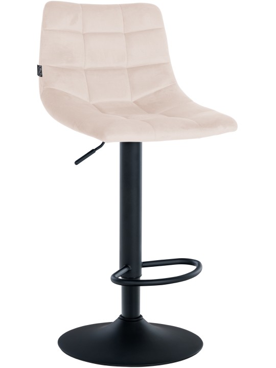 Barkruk Jerry fluweel, beige
