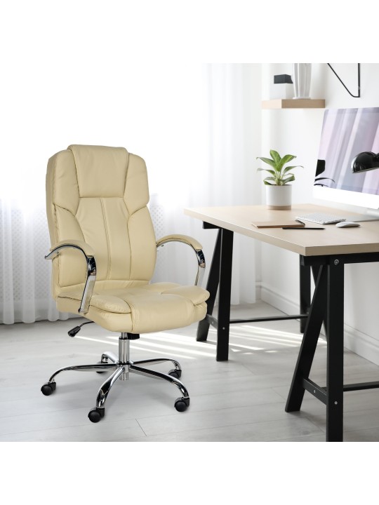 Bureaustoel BIG Xanthos, crème Bureaustoel BIG Xanthos, crème