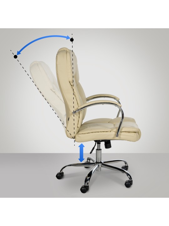 Bureaustoel BIG Xanthos, crème Bureaustoel BIG Xanthos, crème