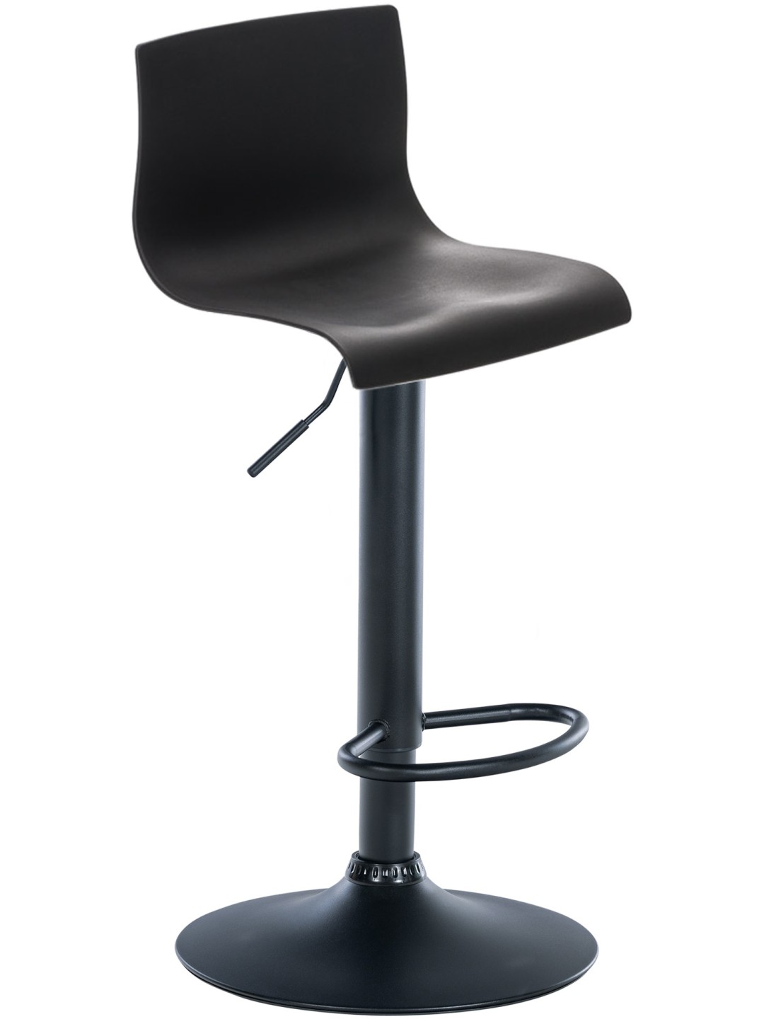 Barkruk Hoover B, zwart