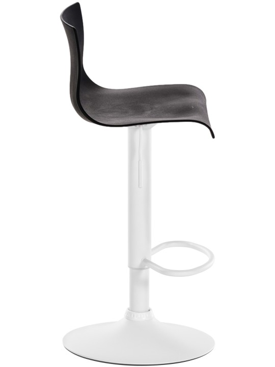 Barkruk Hoover W, zwart
