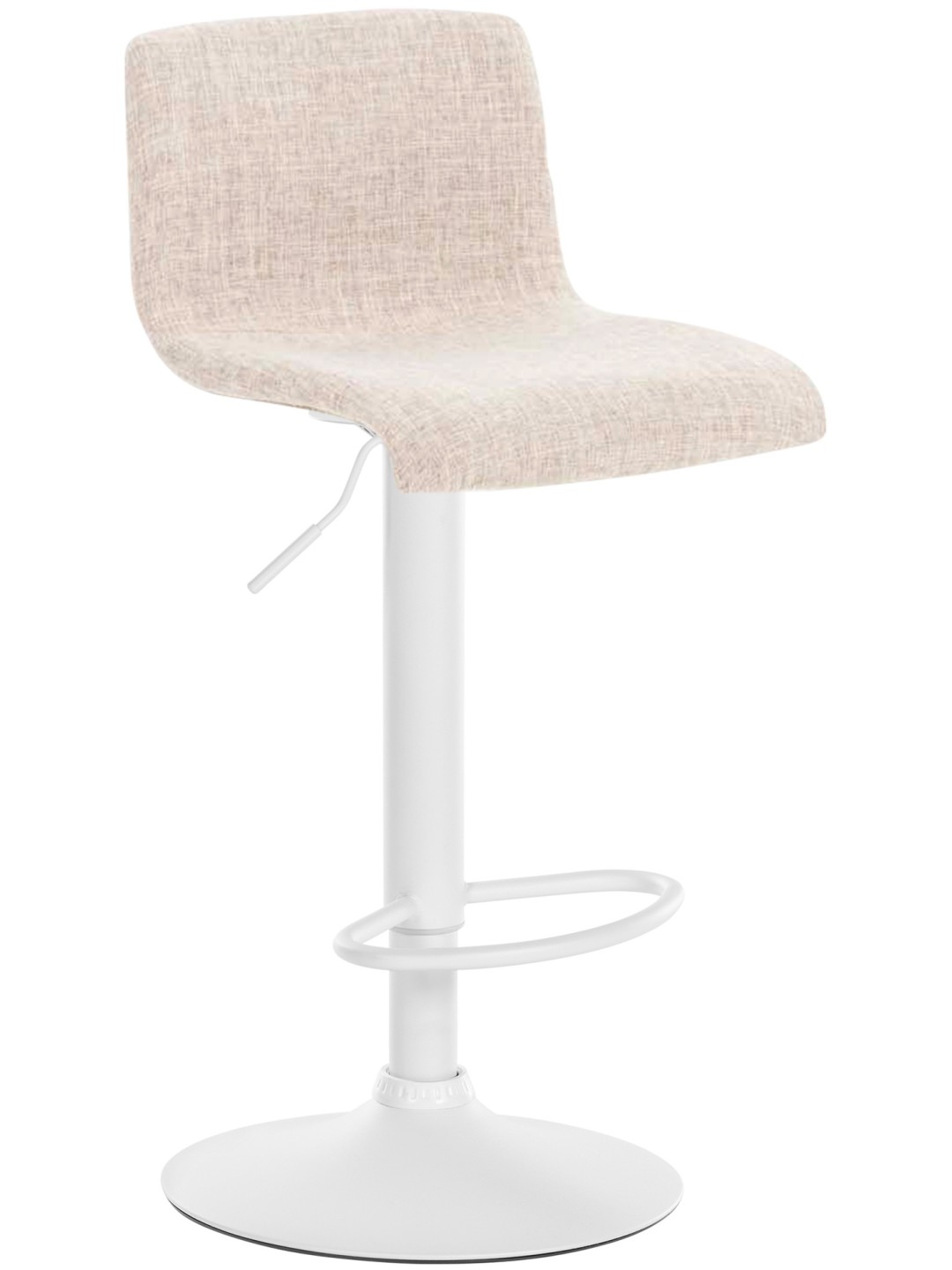 Barkruk Hoover stof W, crème