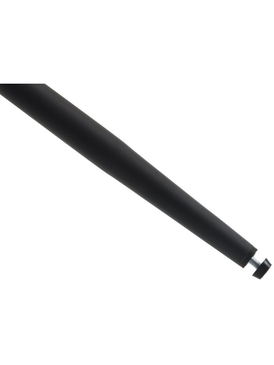 Barkruk Dartford fluweel, zwart