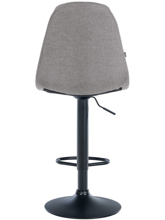 Barkruk Elmore stof B, grijs