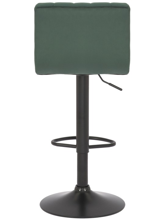 Barkruk Jamie fluweel, groen