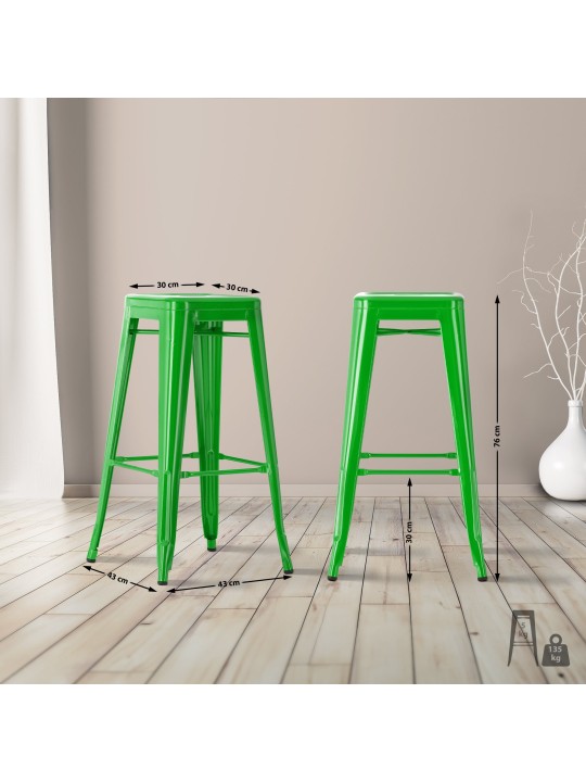 Barkruk Joshua, groen