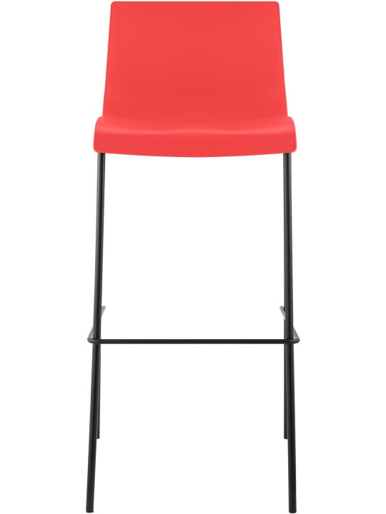Barkruk Hoover 4-poots frame, rood Barkruk Hoover 4-poots frame, rood