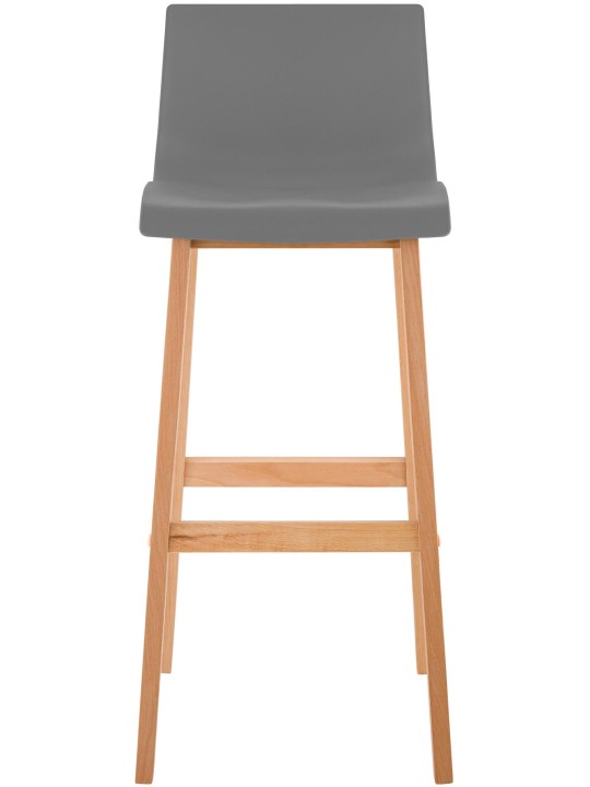 Barkruk Hoover Natura 4-poots frame, grijs