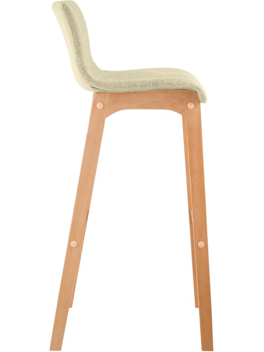 Barkruk Hoover stof Natura, crème