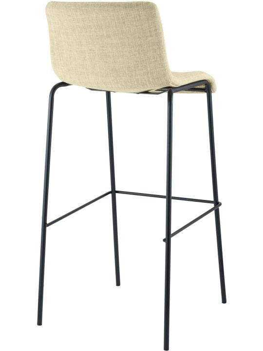 Barkruk Hoover stof 4-poots frame, crème