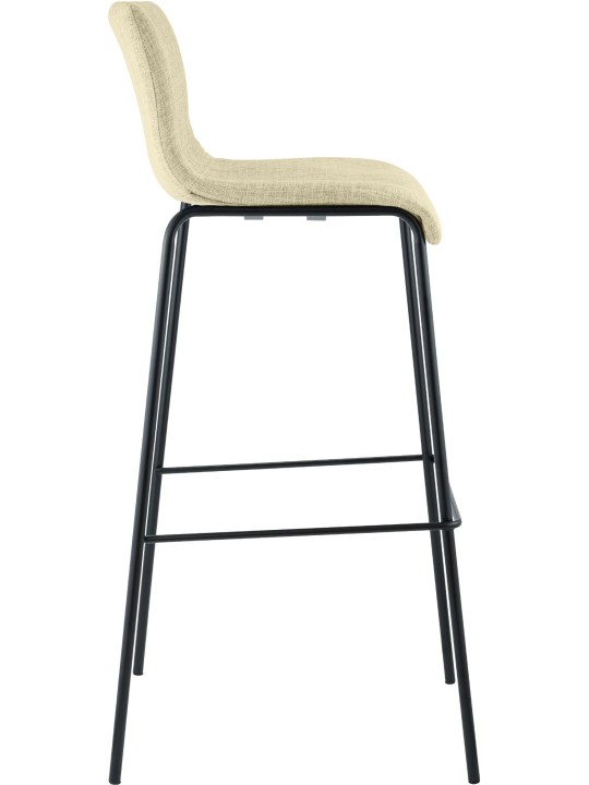 Barkruk Hoover stof 4-poots frame, crème
