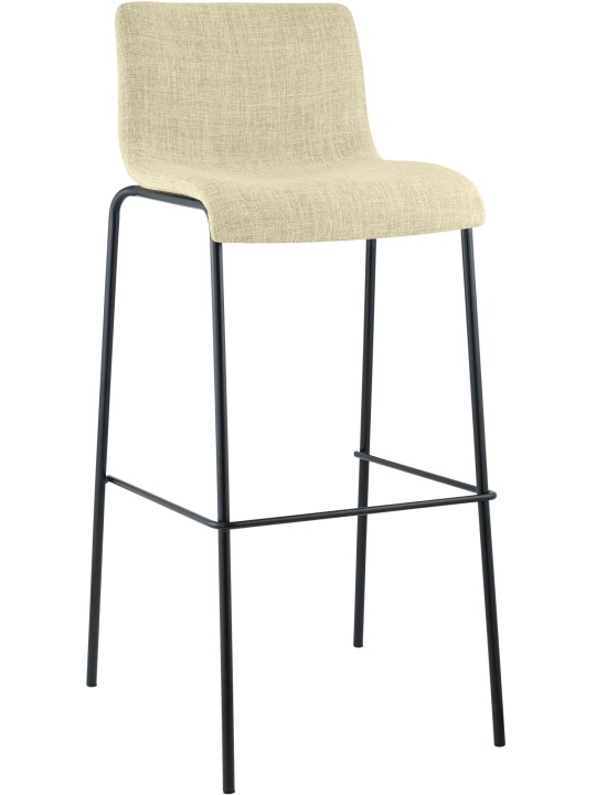 Barkruk Hoover stof 4-poots frame, crème