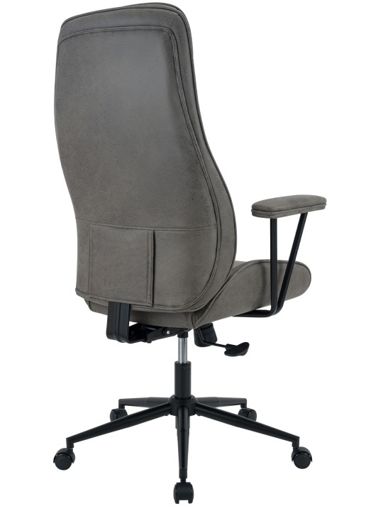 Bureaustoel Siddar, antiek grijs Bureaustoel Siddar, antiek grijs