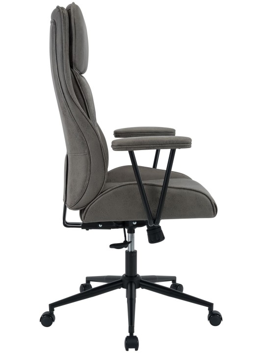 Bureaustoel Siddar, antiek grijs Bureaustoel Siddar, antiek grijs