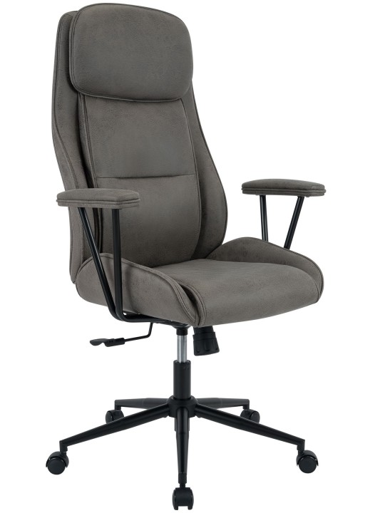 Bureaustoel Siddar, antiek grijs Bureaustoel Siddar, antiek grijs
