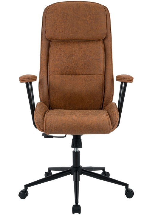 Bureaustoel Siddar, antiek bruin Bureaustoel Siddar, antiek bruin
