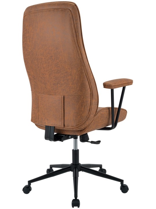 Bureaustoel Siddar, antiek bruin Bureaustoel Siddar, antiek bruin