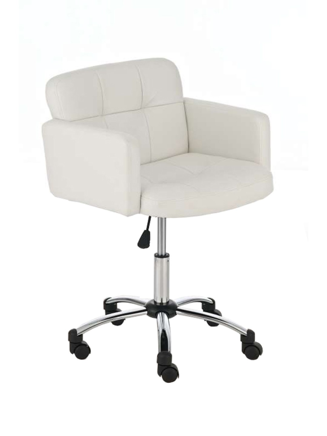 Werkkruk Los Angeles kunstleer, wit