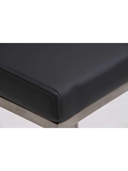 Barkruk Panama E kunstleer, grijs