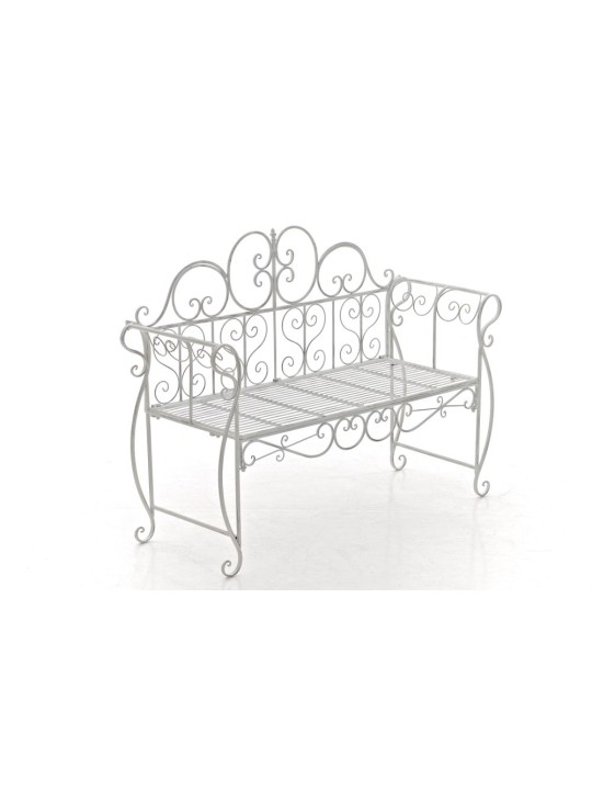 Tuinbank Minna, antiek wit Tuinbank Minna, antiek wit