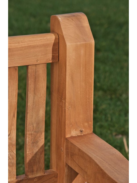 Teakhouten bank Jackson 120 cm, teak