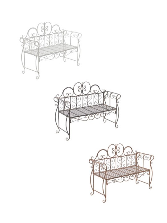 Tuinbank Minna, brons