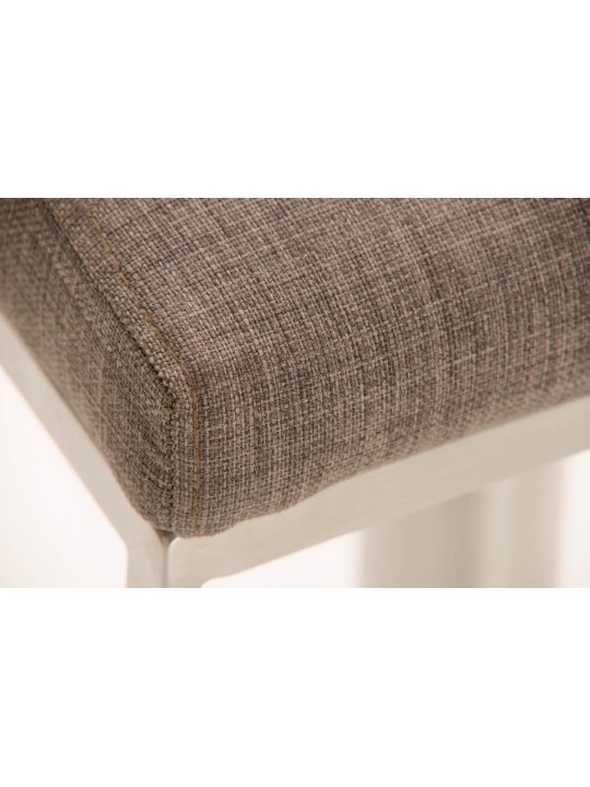 Barkruk Panama E stof, grijs