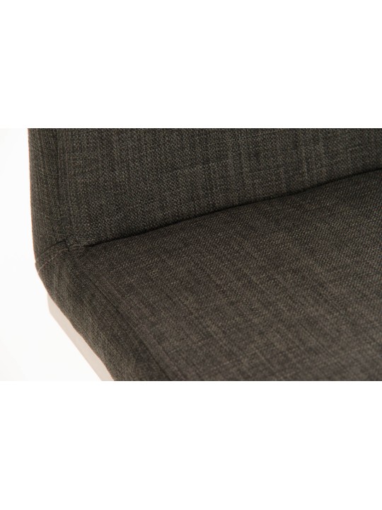 Barkruk Panama E stof, donkergrijs