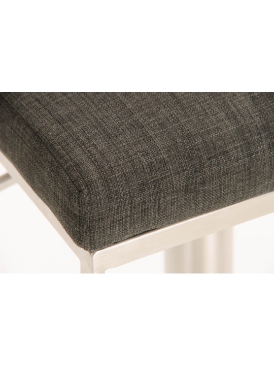 Barkruk Panama E stof, donkergrijs