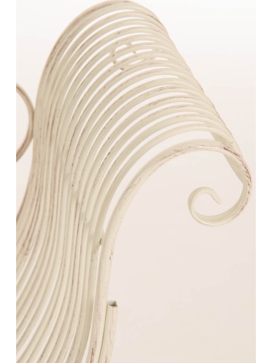 Tuinbank Karma, antiek crème