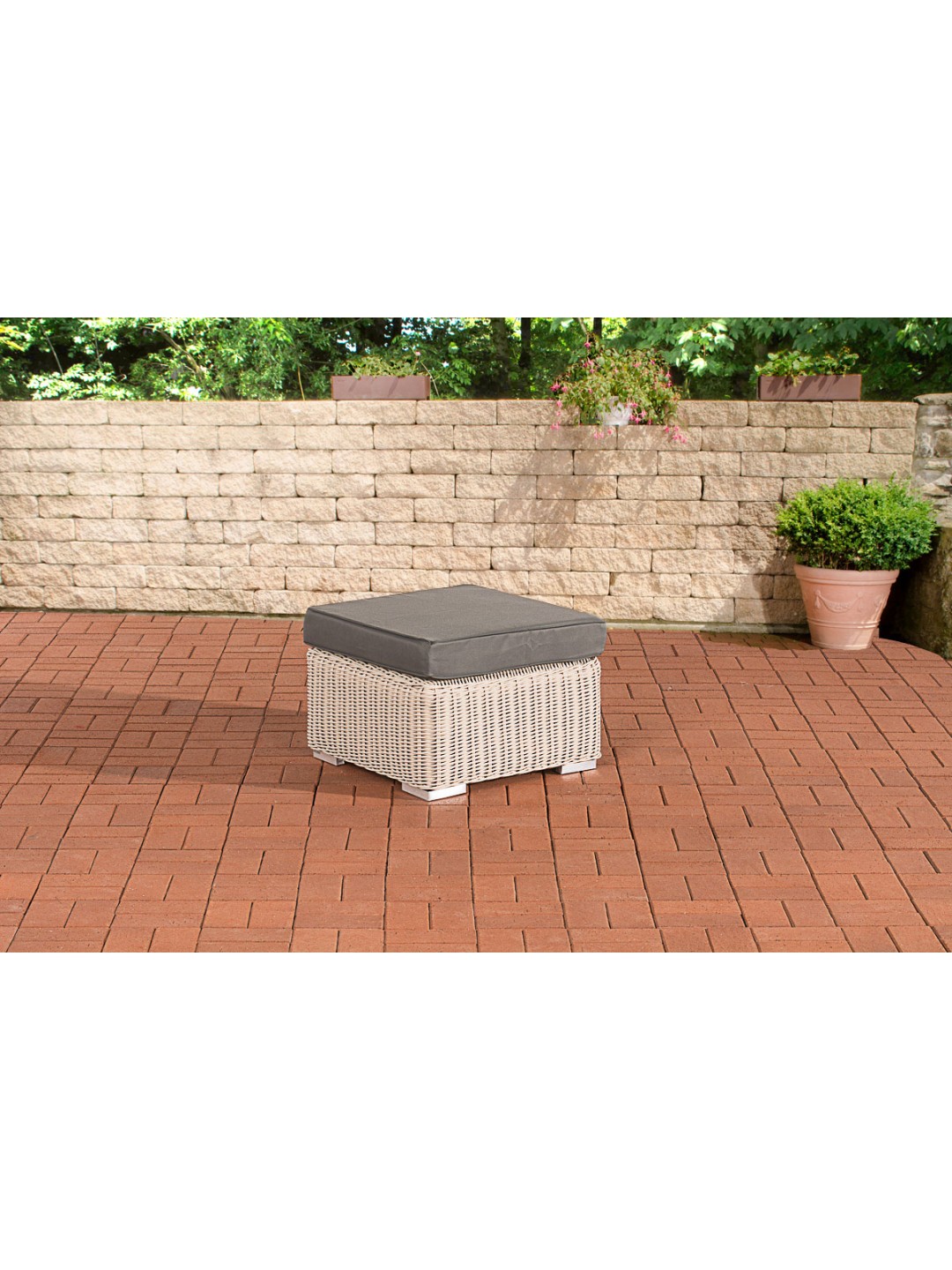 Kruk Bilbao / Madeira Ijzergrijs, parelwit