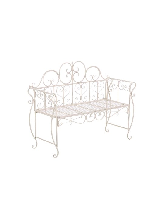 Tuinbank Minna, antiek crème