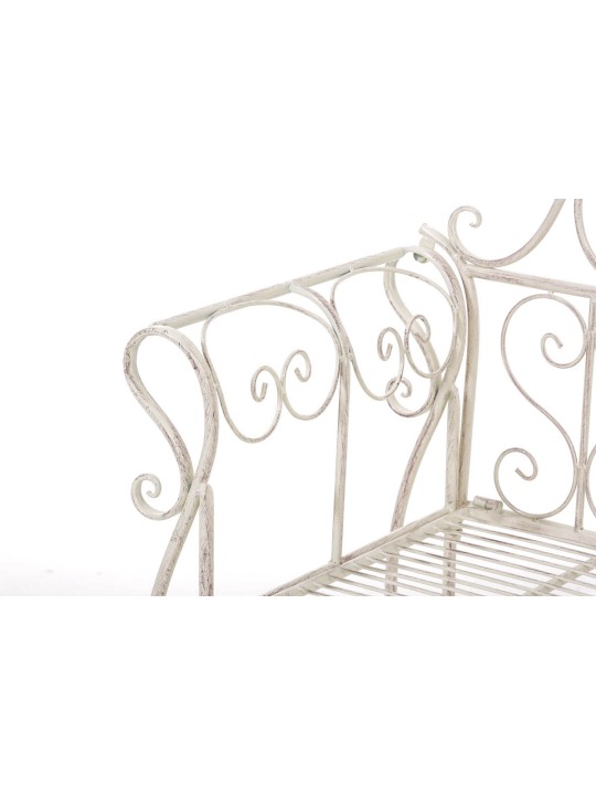 Tuinbank Minna, antiek crème