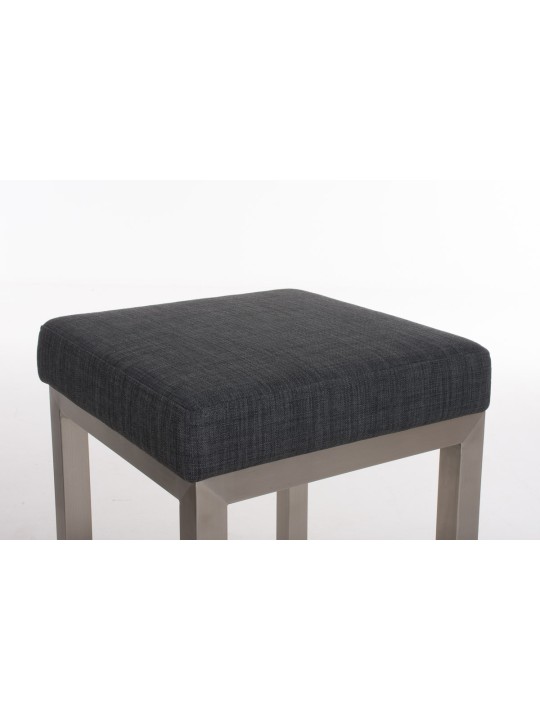 Barkruk Taylor E85 stof, donkergrijs