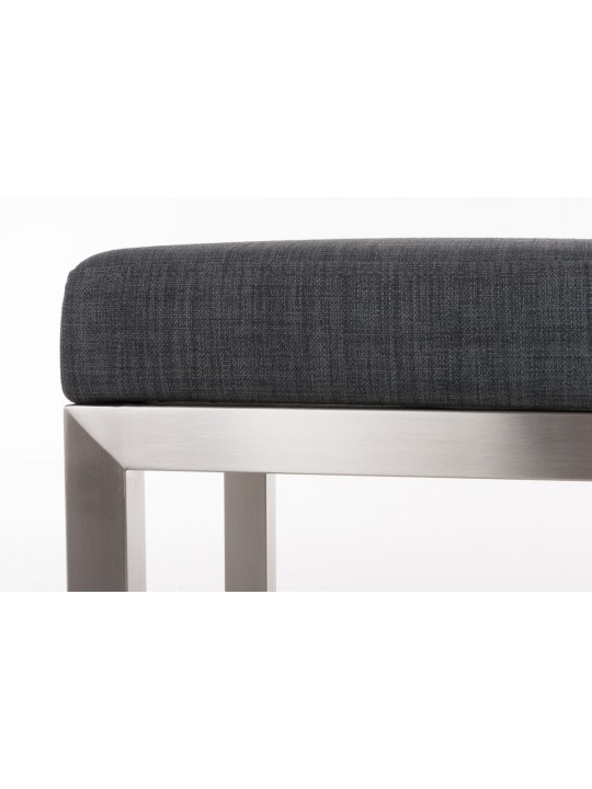 Barkruk Taylor E85 stof, donkergrijs