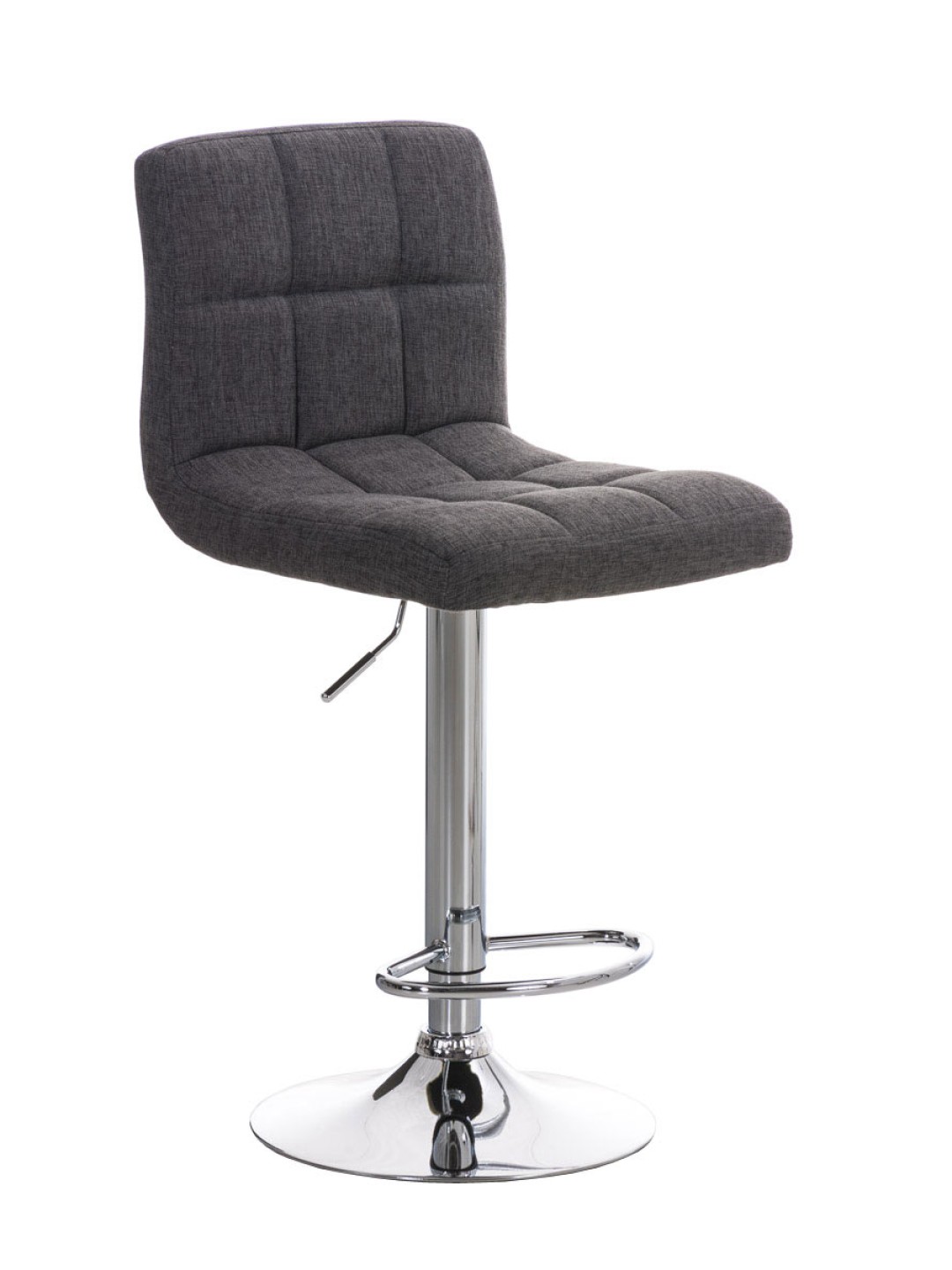 Barkruk Peru STOF C, lichtgrijs