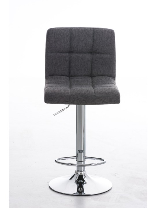 Barkruk Peru STOF C, lichtgrijs