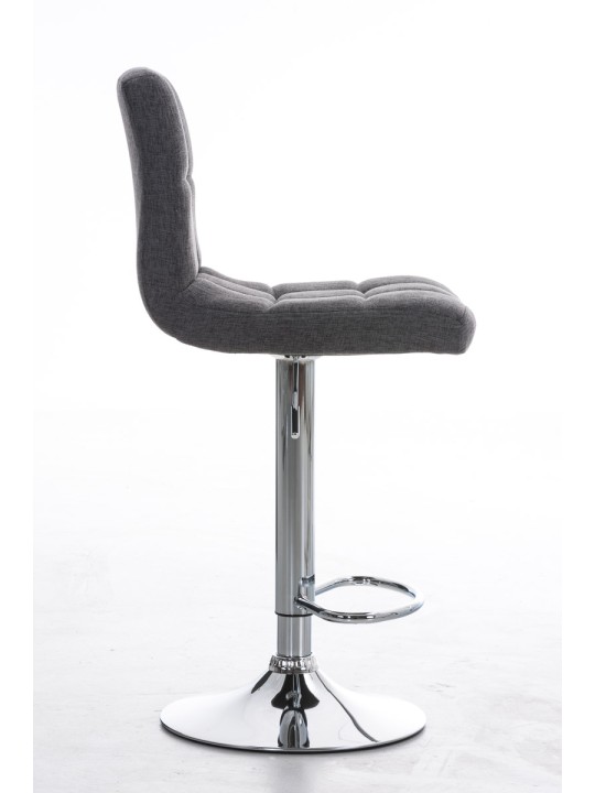 Barkruk Peru STOF C, lichtgrijs