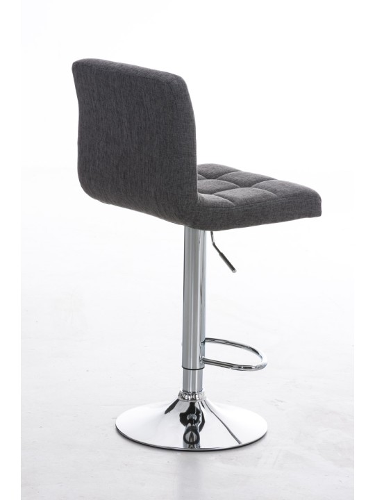 Barkruk Peru STOF C, lichtgrijs