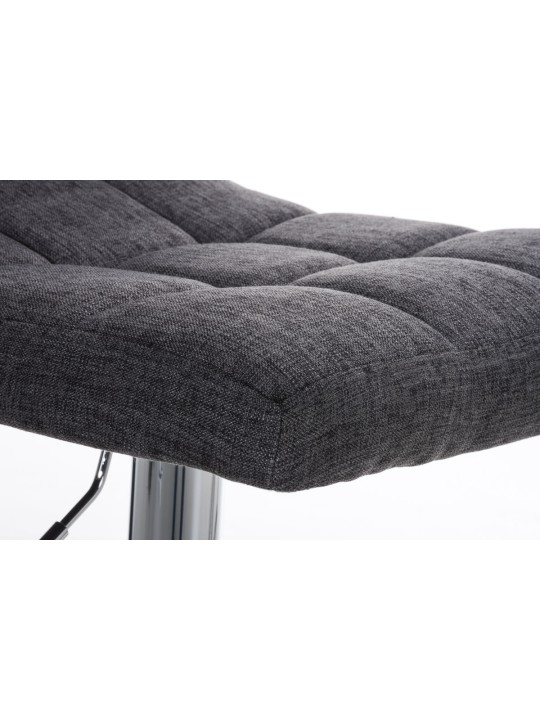 Barkruk Peru STOF C, lichtgrijs