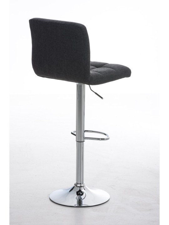 Barkruk Peru STOF C, donkergrijs