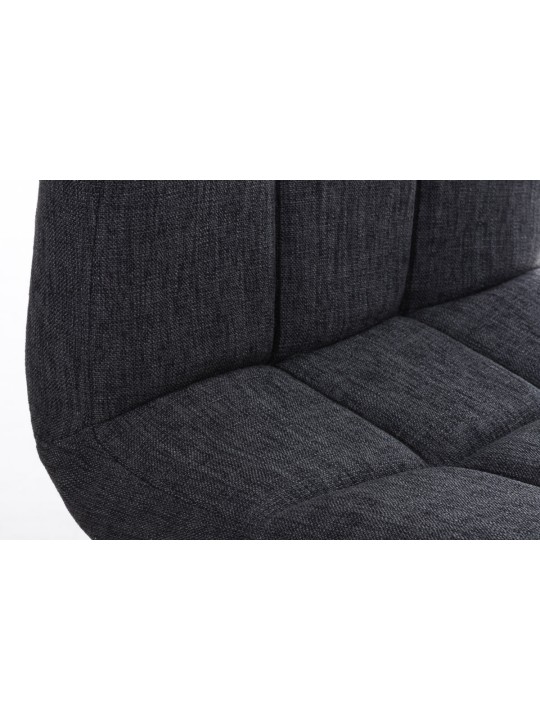 Barkruk Peru STOF C, donkergrijs