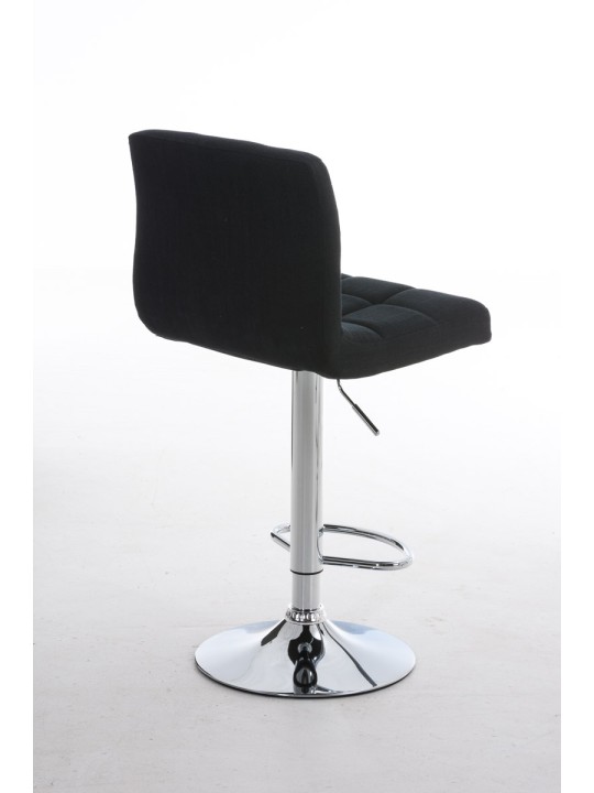 Barkruk Peru STOF C, zwart