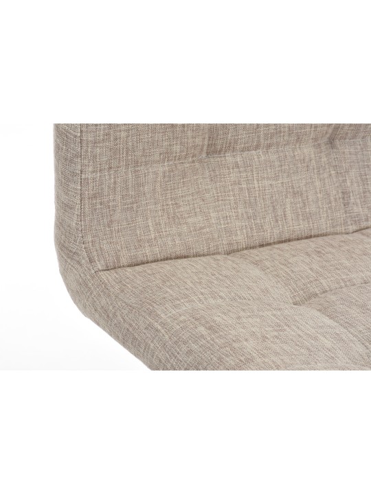 Barkruk Lincoln stof, crème