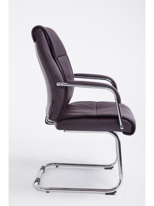 Bezoekersstoel Sievert, bruin Bezoekersstoel Sievert, bruin