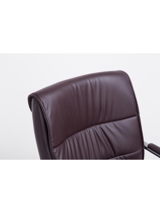 Bezoekersstoel Sievert, bruin Bezoekersstoel Sievert, bruin