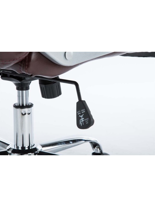 Bureaustoel BIG Vancouver, bordeauxrood