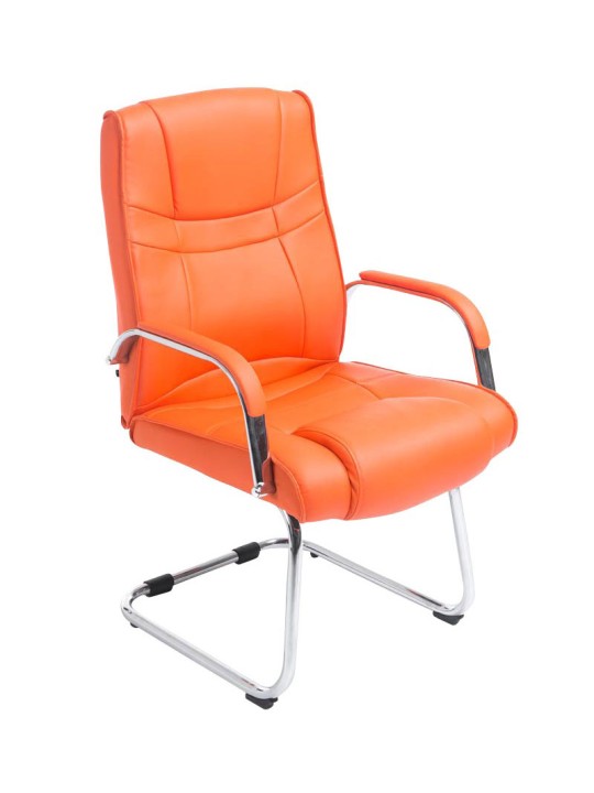 Bezoekersstoel Attila, oranje Bezoekersstoel Attila, oranje